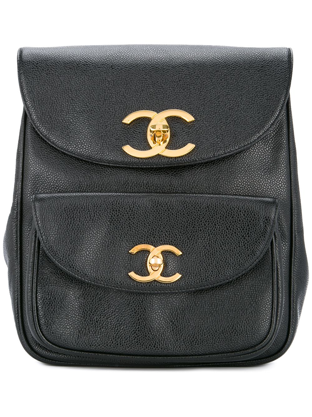 1994-1996 interlocking CC flap backpack