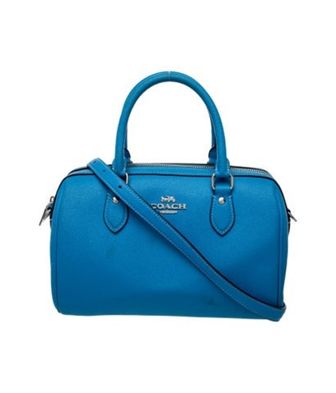 Coach Leather Top Handle Bag