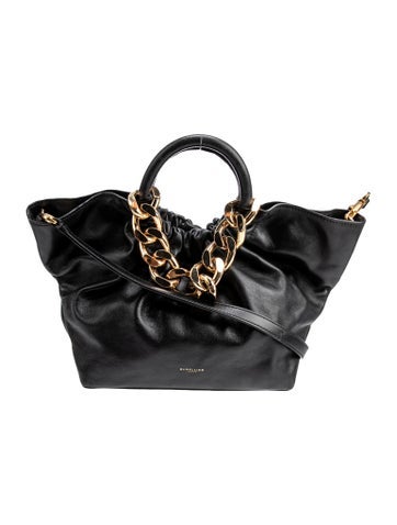 Leather Top Handle Bag