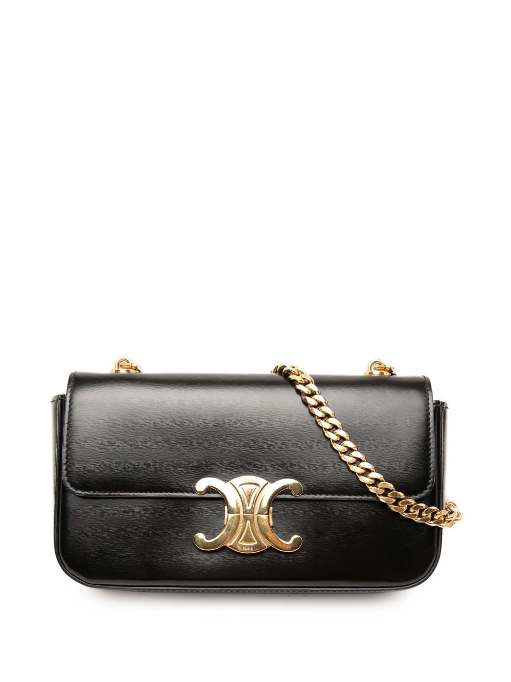 2022 Shiny Calfskin Claude Chain shoulder bag