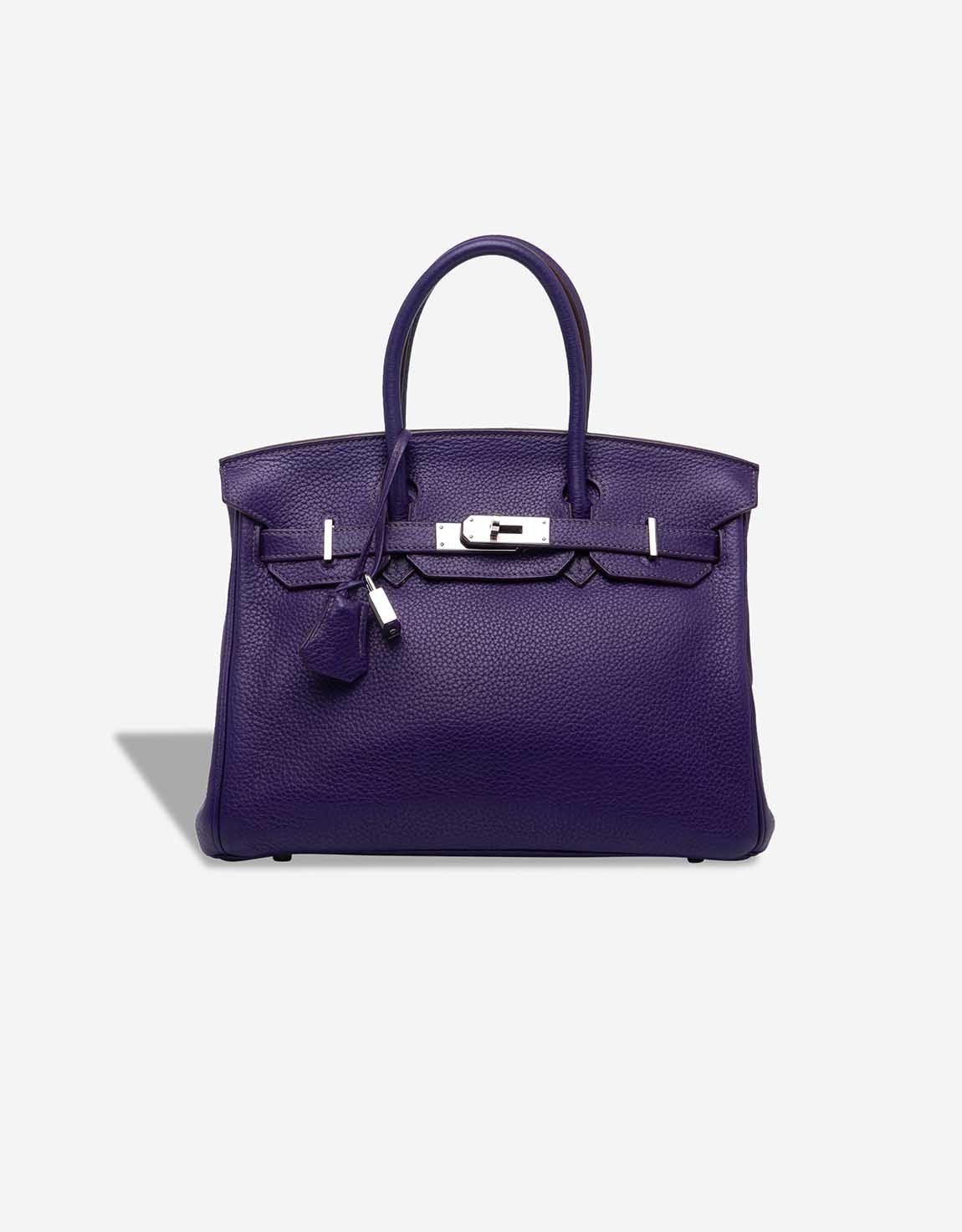Hermes 
		Birkin 30 Clémence Iris    