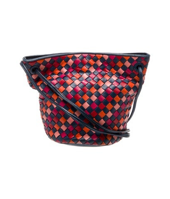 Bottega Veneta Veneta Intrecciato Shoulder Bag Vintage