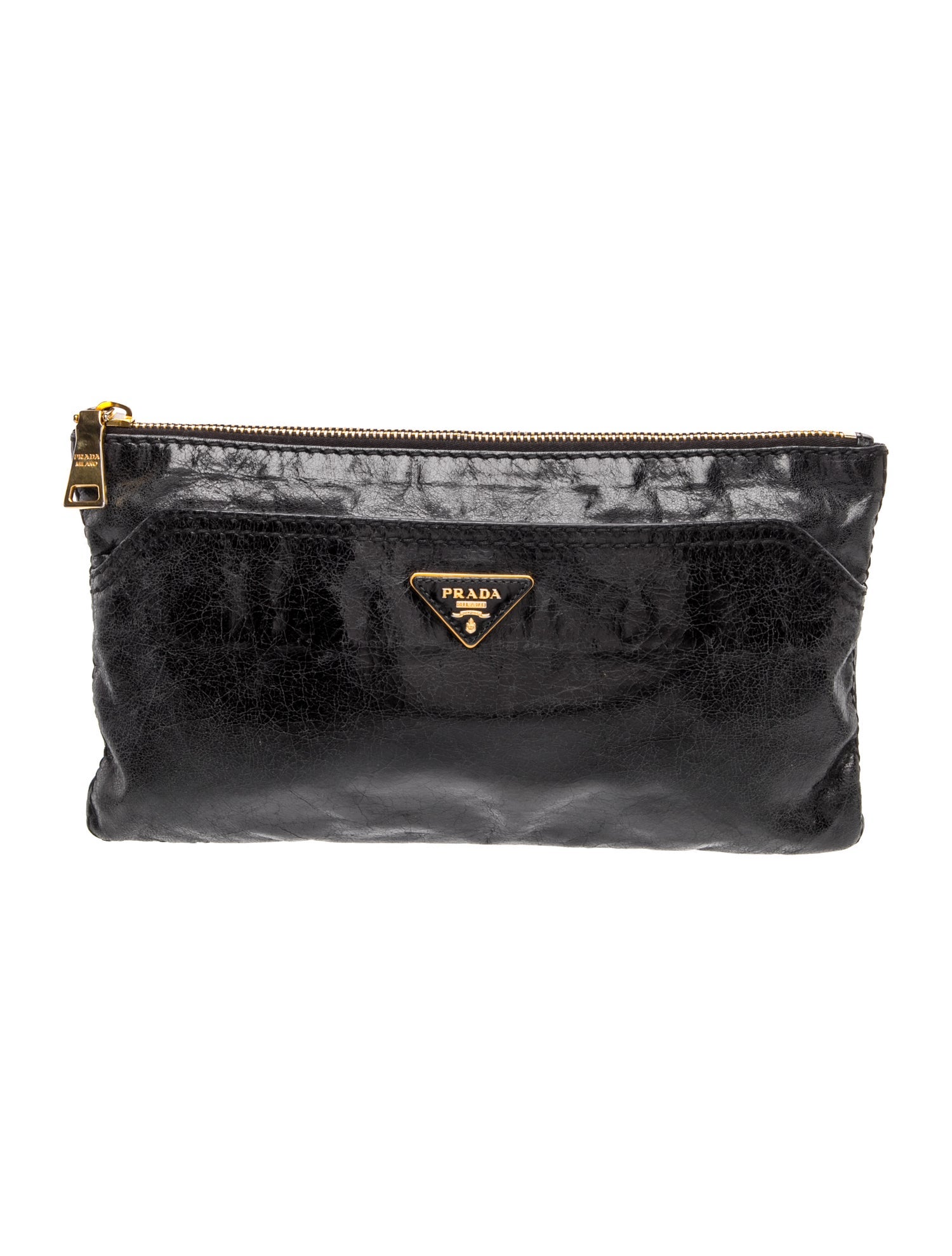 Vitello Leather Clutch