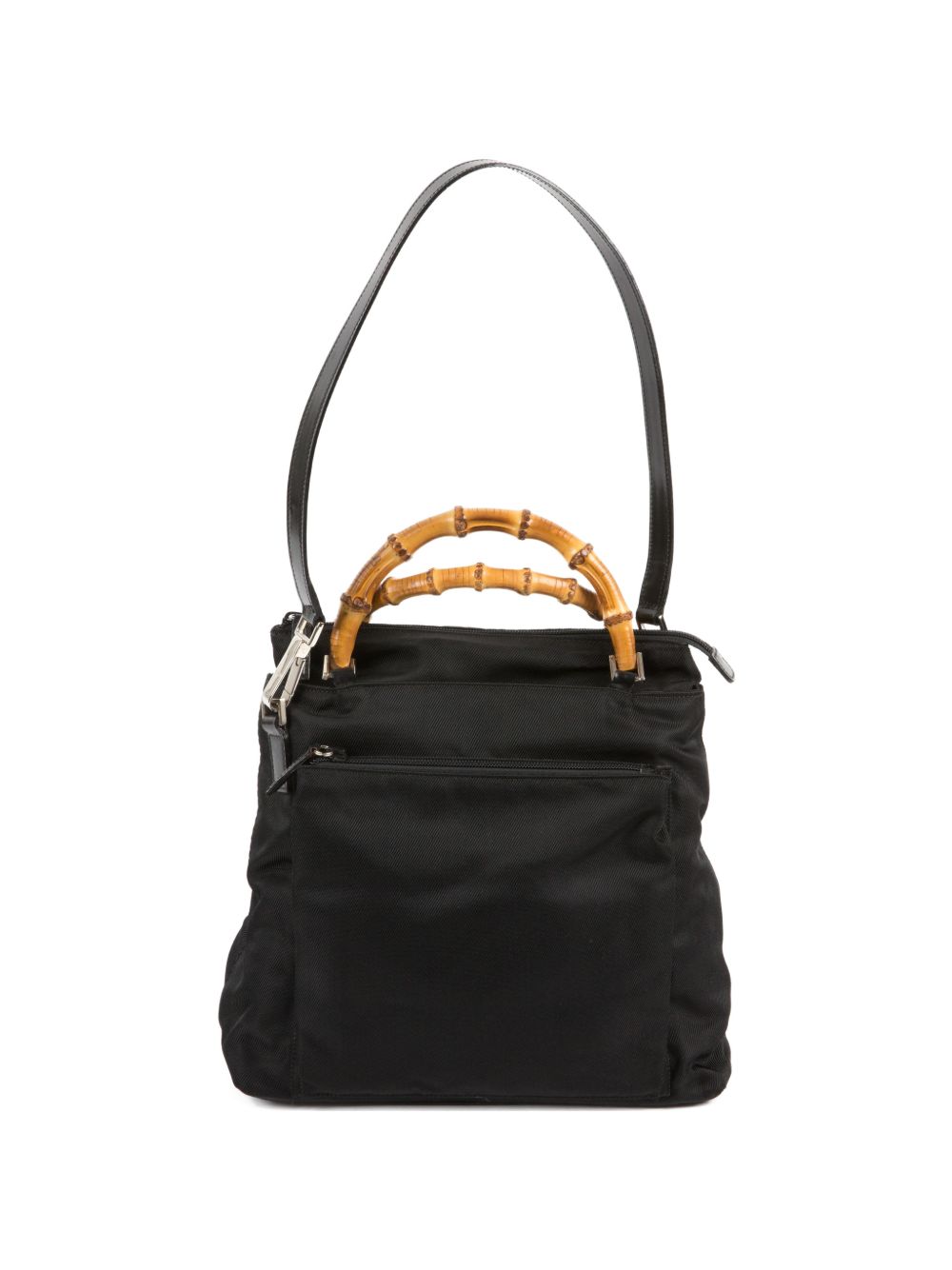 2000s bamboo-handle shoulder bag