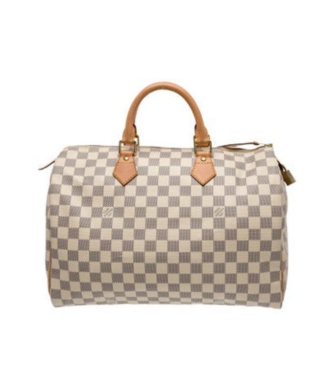 Louis Vuitton Vuitton Damier Azur Speedy 35