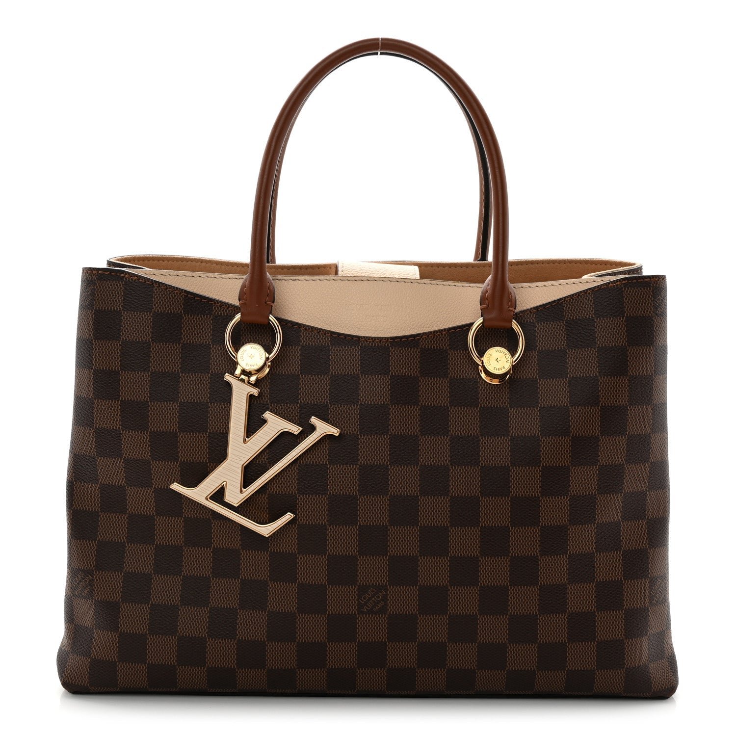 Louis Vuitton Damier Ebene LV Riverside Creme