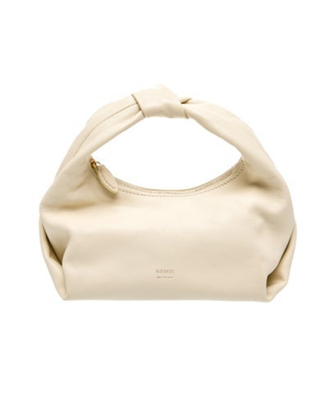 Khaite Leather Top Handle Bag