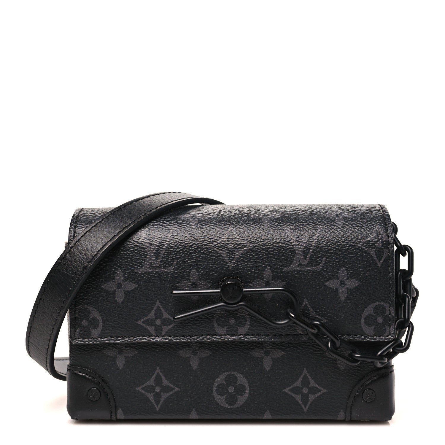 Louis Vuitton Monogram Eclipse Steamer Wearable Wallet