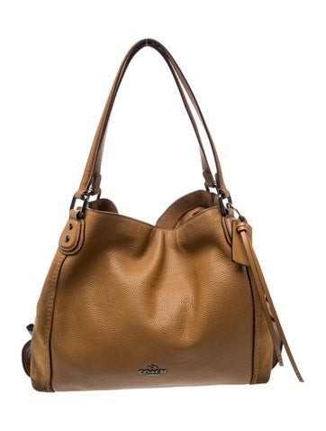 Leather Top Handle Bag