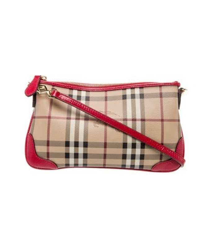 Burberry Haymarket Check Crossbody Bag