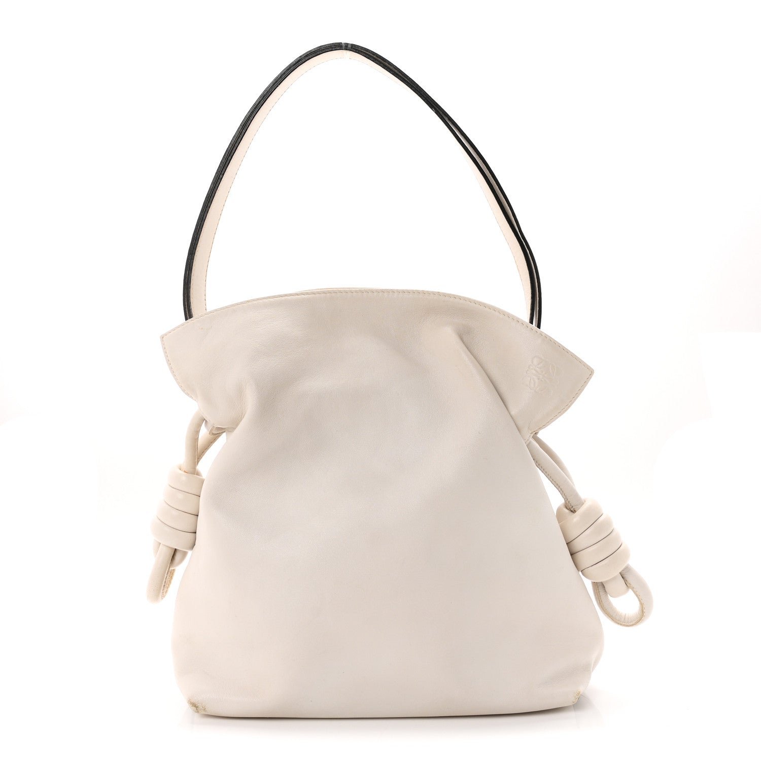 Loewe Nappa Flamenco Knot Bag Sea Salt