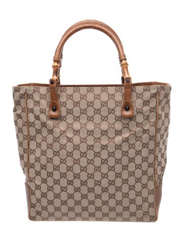 GG Canvas Shoulder Bag Vintage