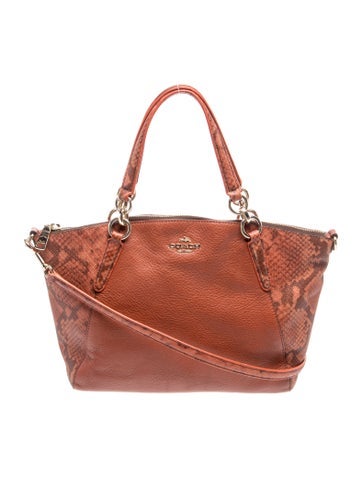 Leather Top Handle Bag