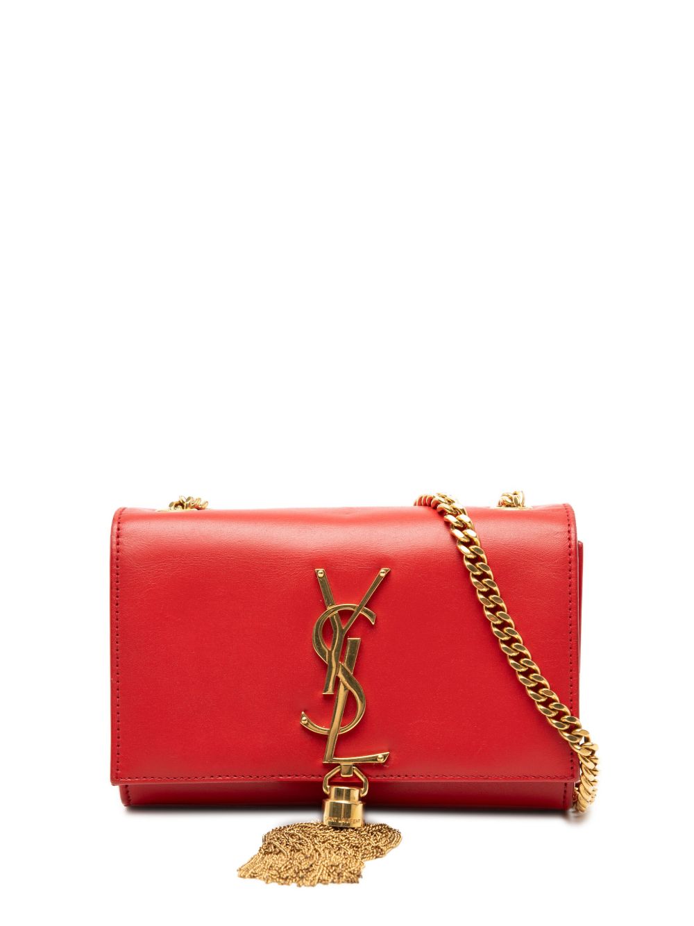 2014 Small Smooth Calfskin Monogram Kate Tassel crossbody bag