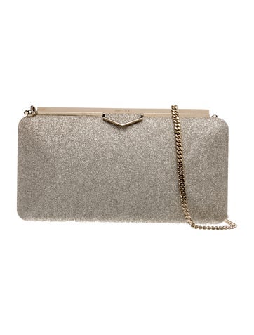 Jimmy Choo Glitter Ellipse w/ Tags