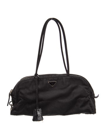 Tessuto Nylon Top Handle Bag