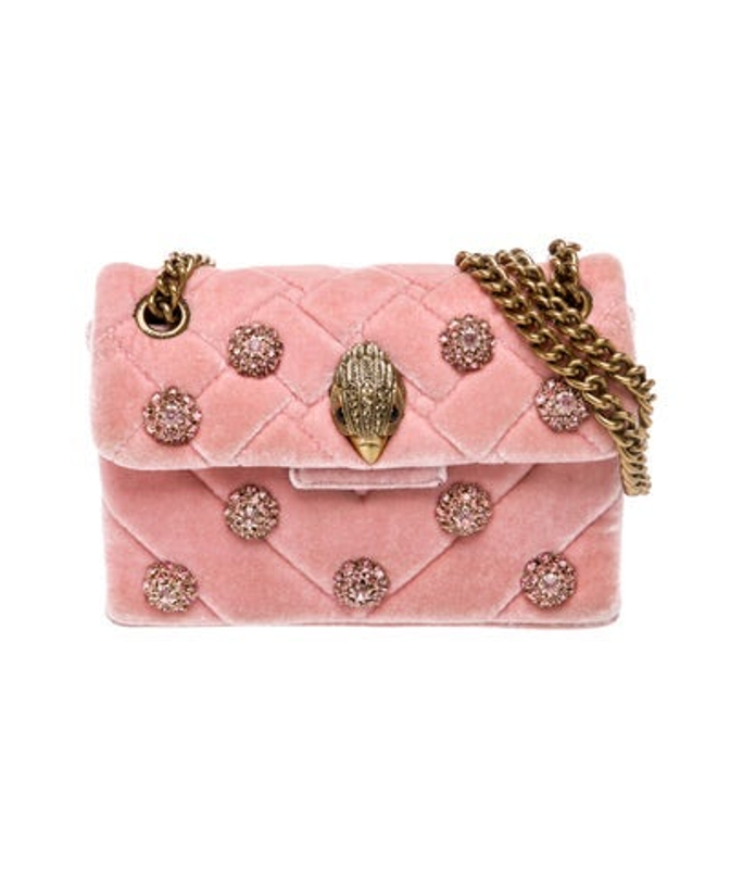 Kurt Geiger Geiger Velvet Shoulder Bag