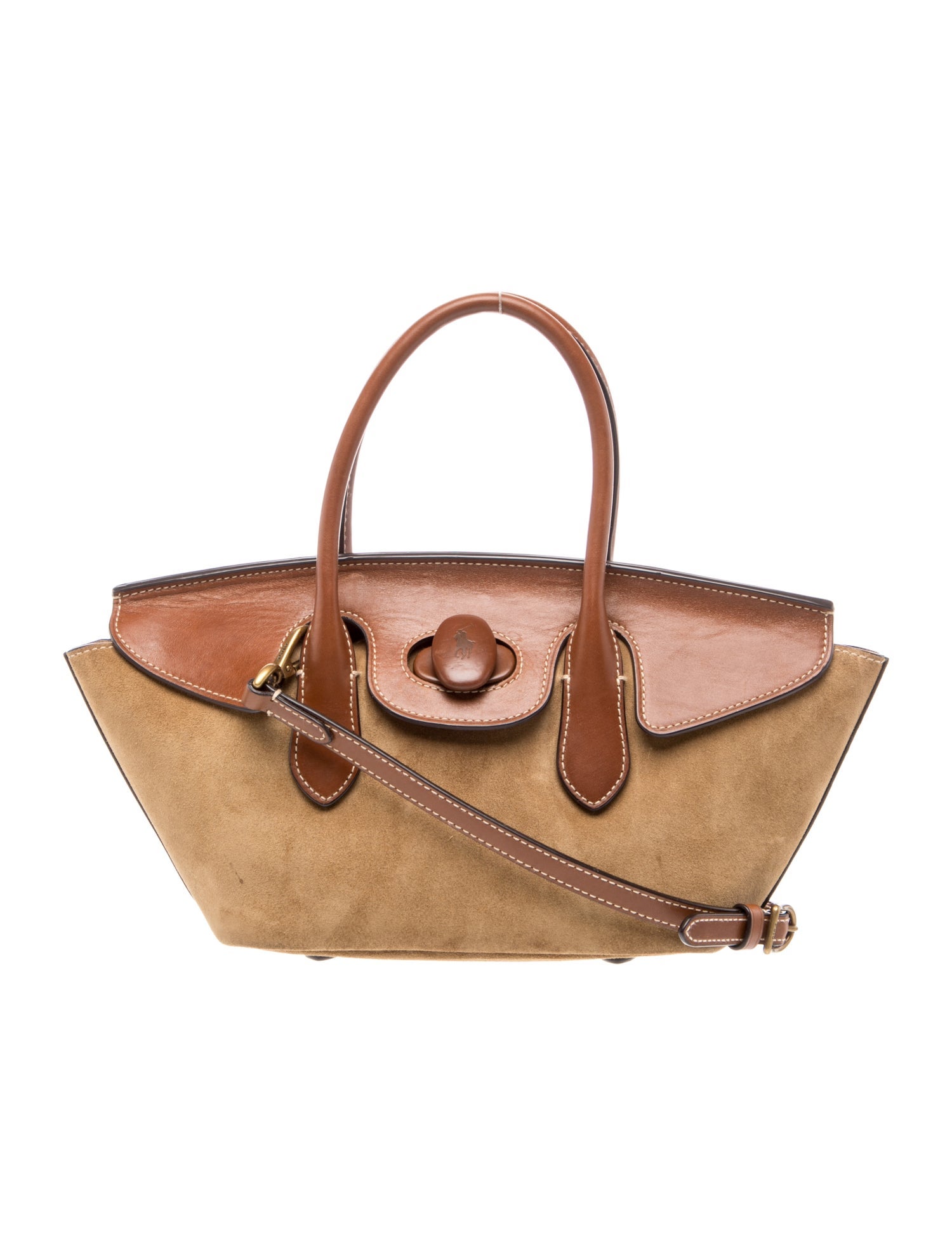 Leather Top Handle Bag