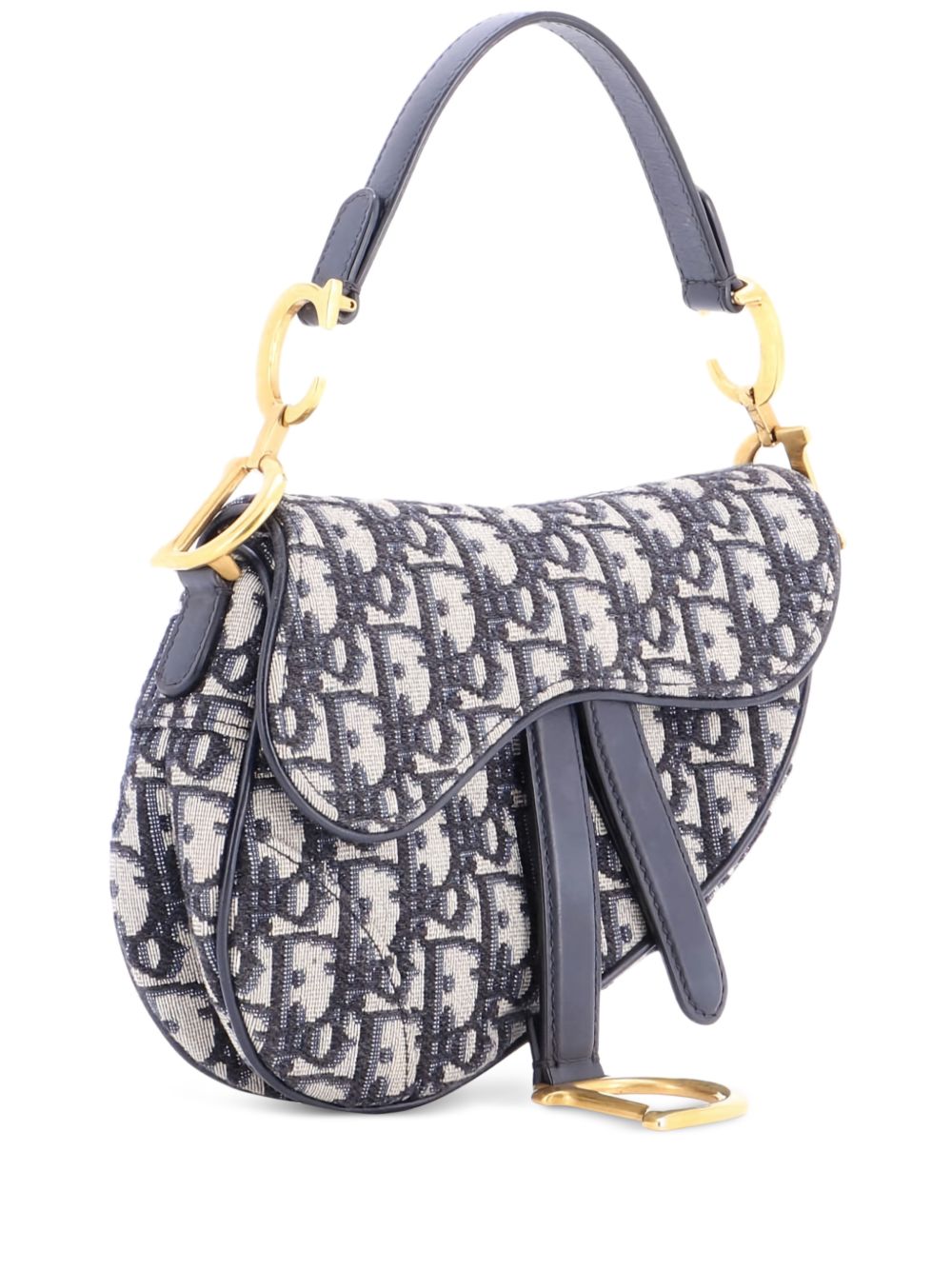 Saddle Handbag Oblique Canvas Mini shoulder bag