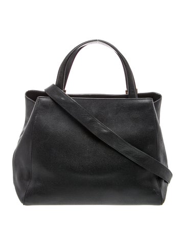 Leather Top Handle Bag