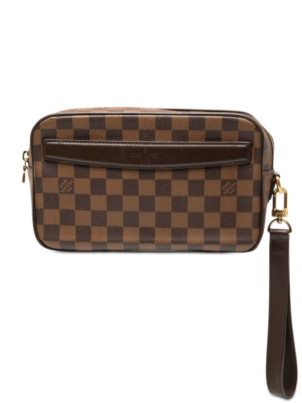 Louis Vuitton 2013 Damier Ebene Pochette Saint Paul clutch bag