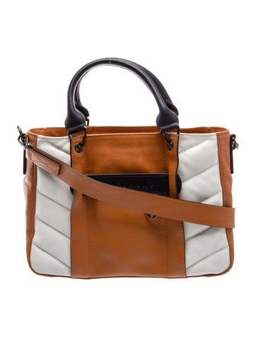 Leather Top Handle Bag
