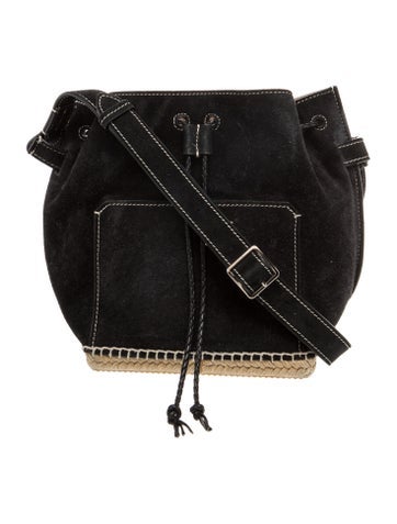 Suede Bucket Bag