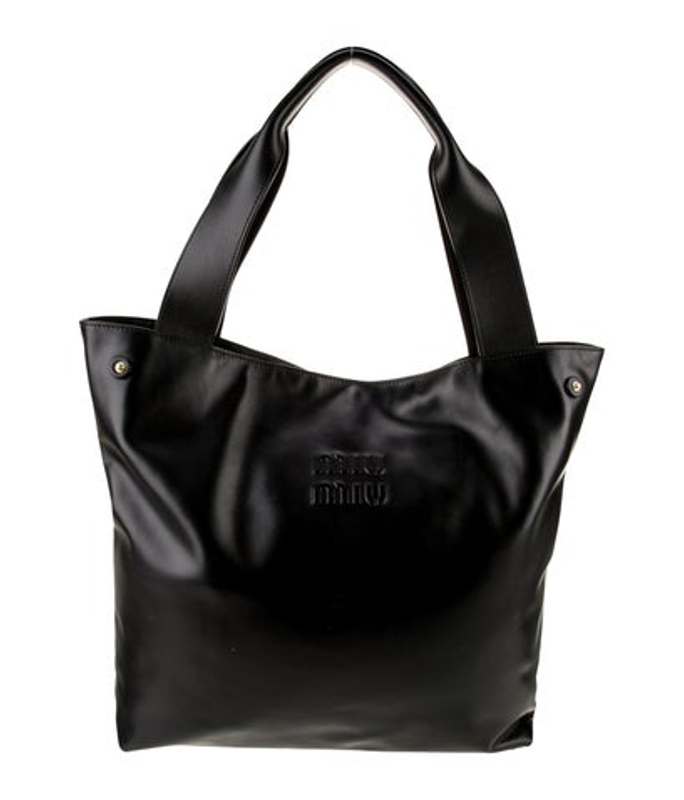 Miu Miu Miu Leather Tote