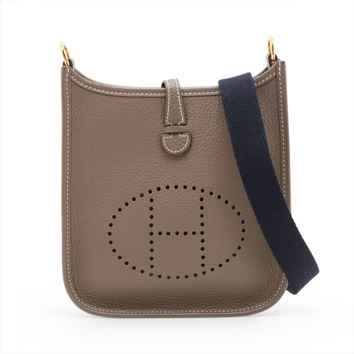 Hermès evelyn 16 TPM Amazon Taurillon Clemence Etoupe Gold Metal Fittings