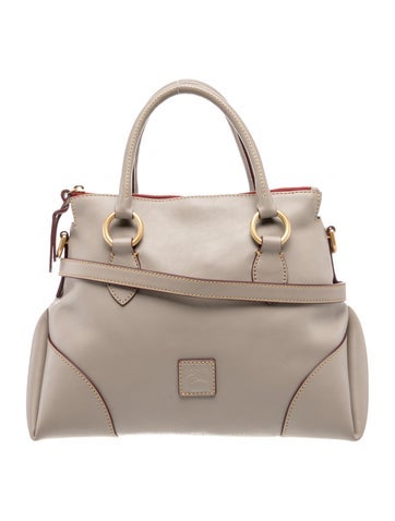 Leather Top Handle Bag