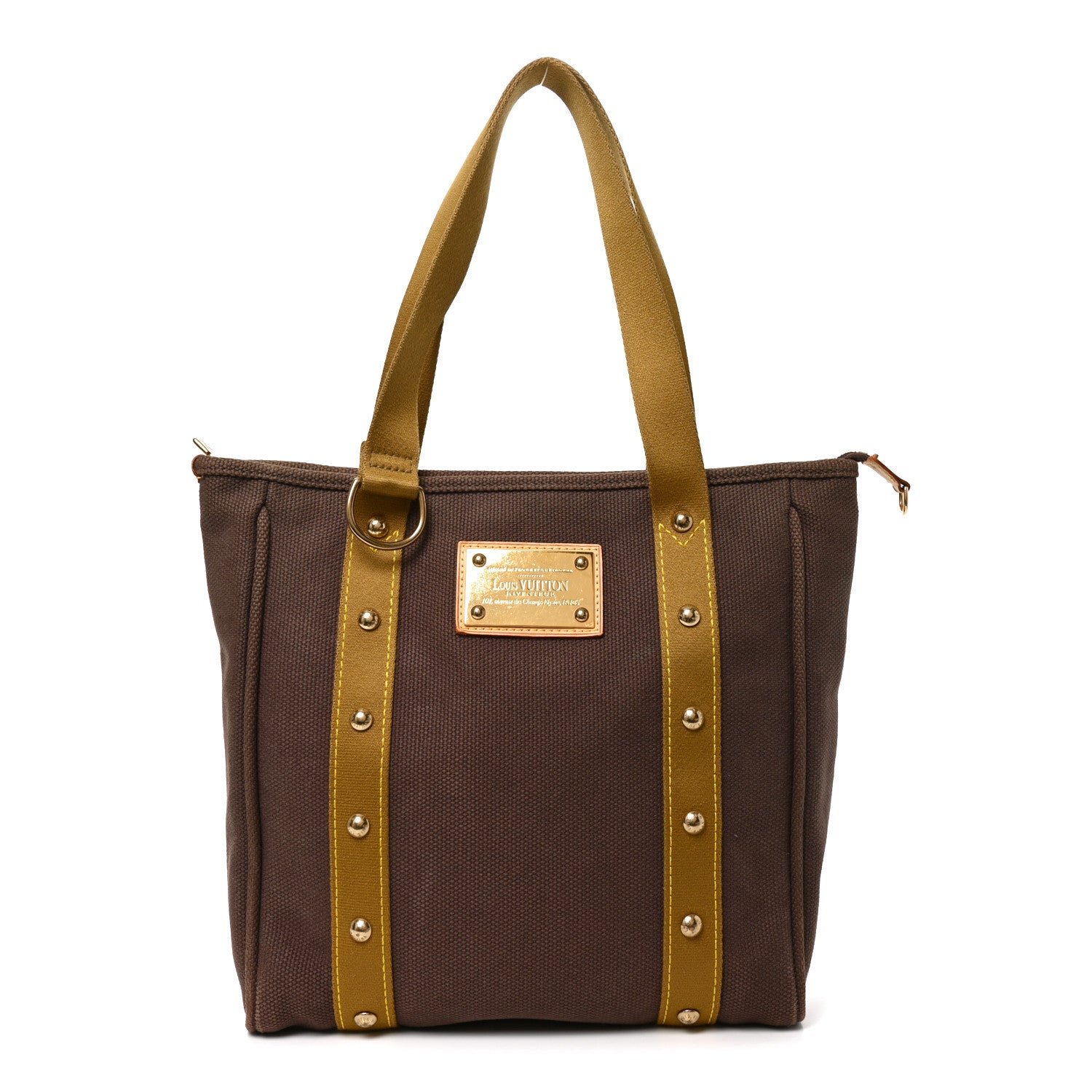 Louis Vuitton Toile Antigua Cabas MM Brown Kaki