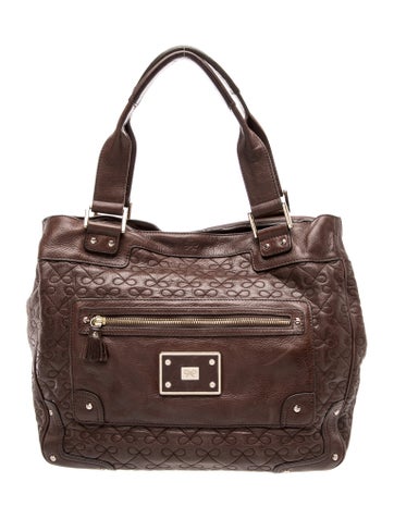 Leather Top Handle Bag