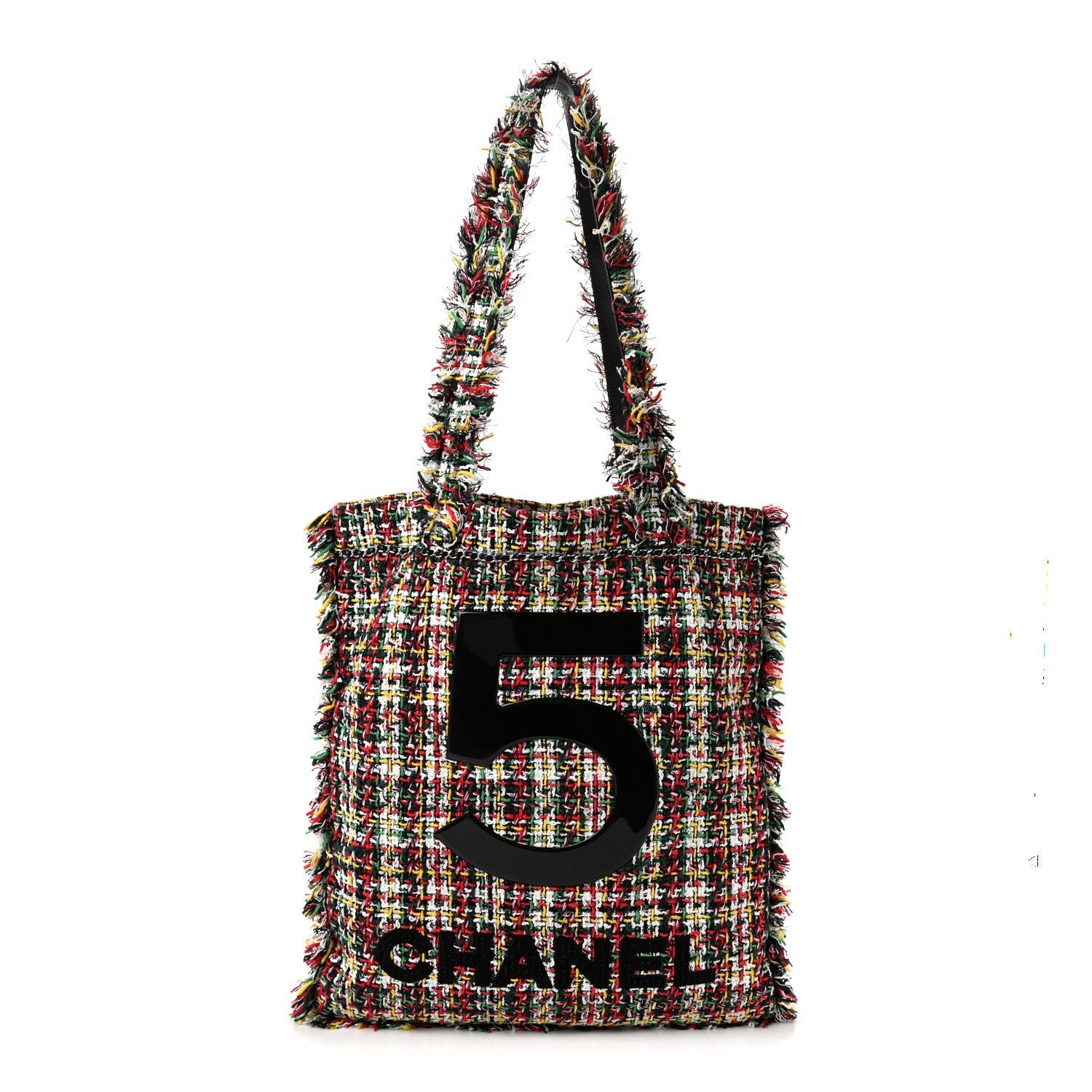 Chanel Tweed N°5 Tote Multicolor