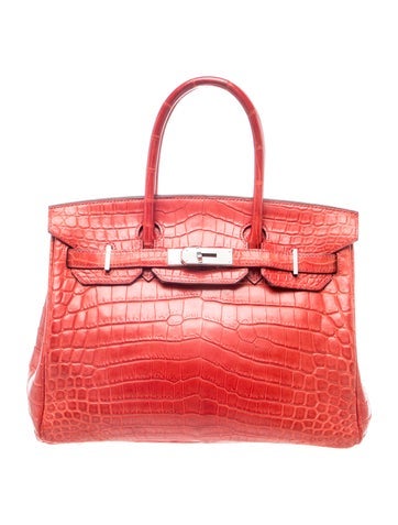 Matte Niloticus Crocodile Birkin 30
