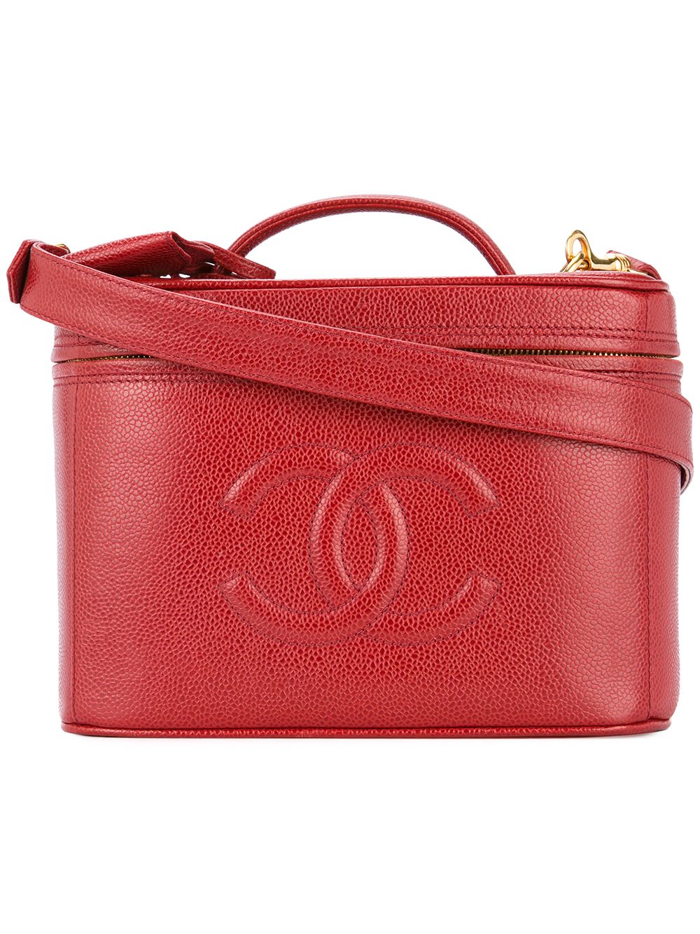 short cosmetic logo tote
