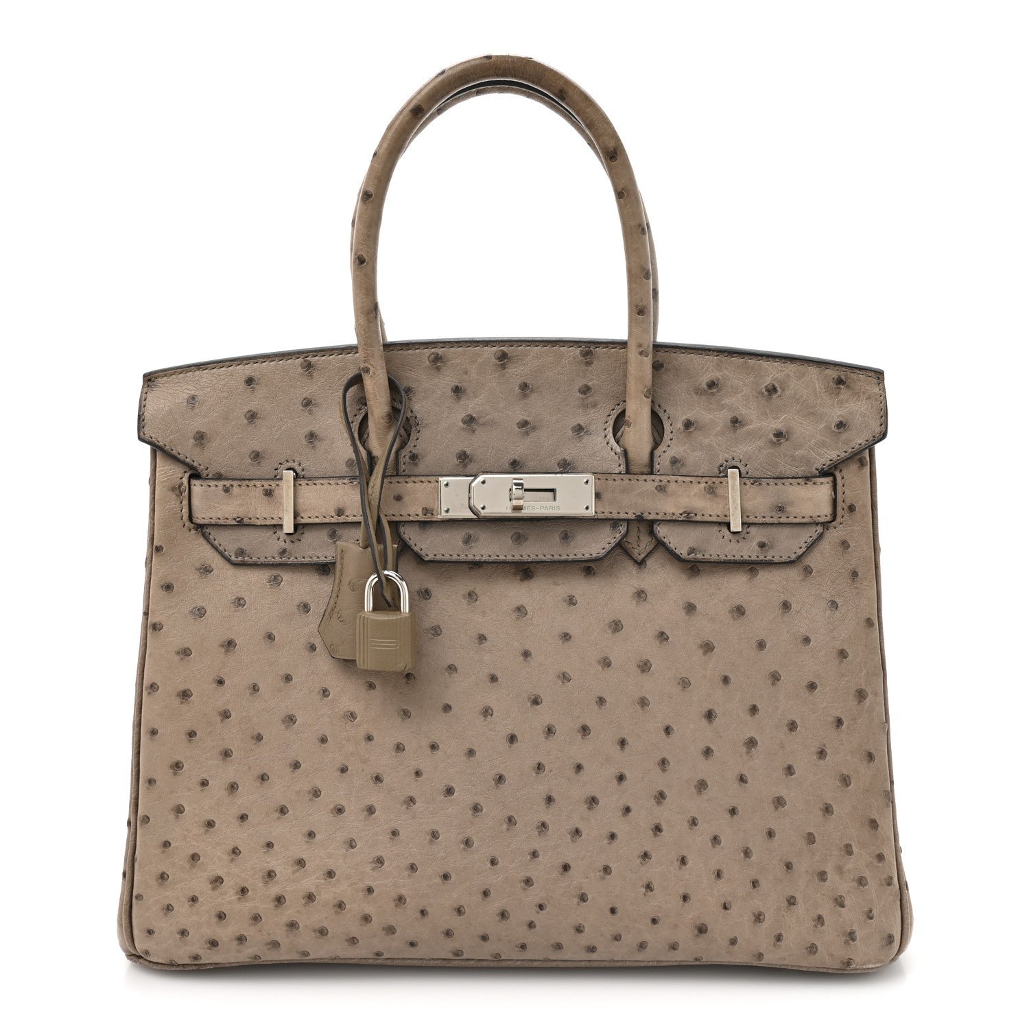 Hermes Hermes Ostrich Birkin 30 Mousse