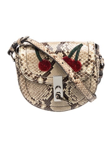 Altuzarra Snakeskin Crossbody Bag