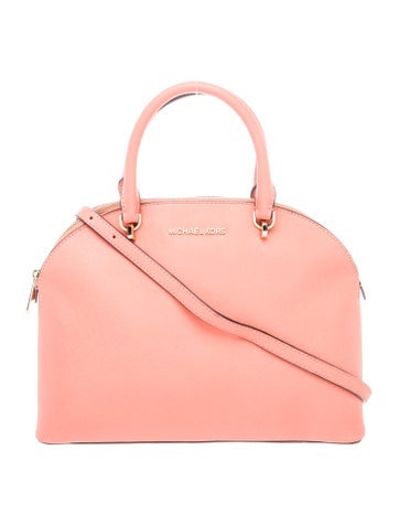 Saffiano Leather Shoulder Bag