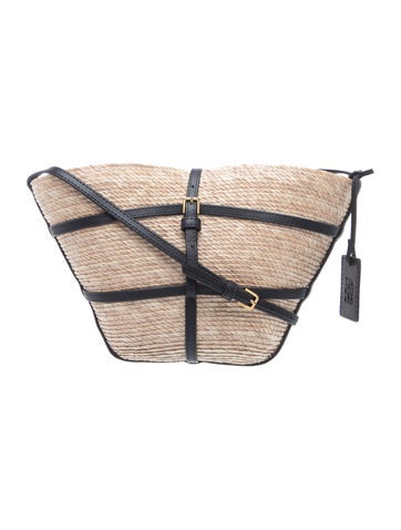 Altuzarra Straw Messenger Bag