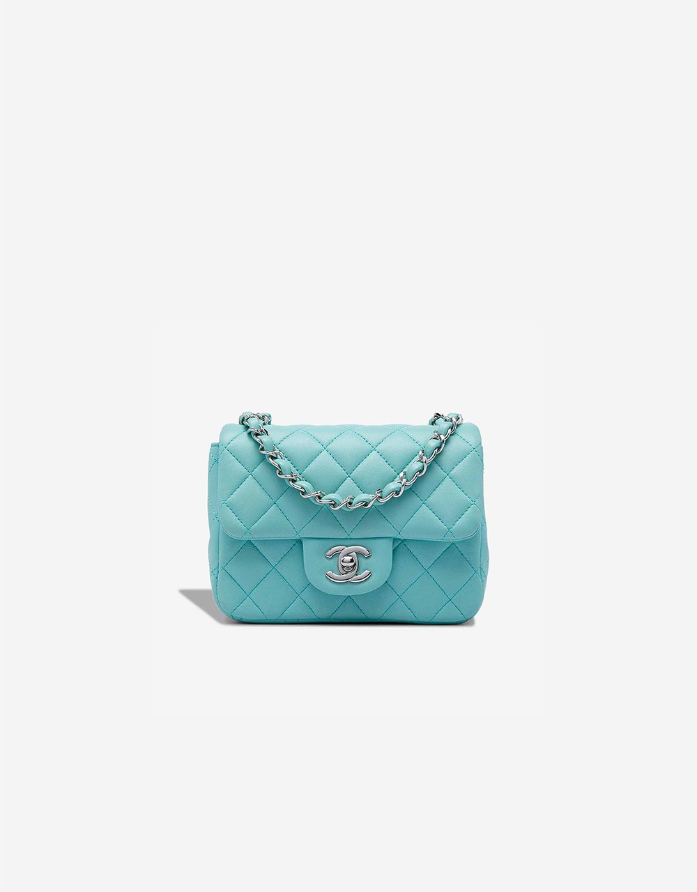 
		Timeless Mini Square Lamb Turquoise    