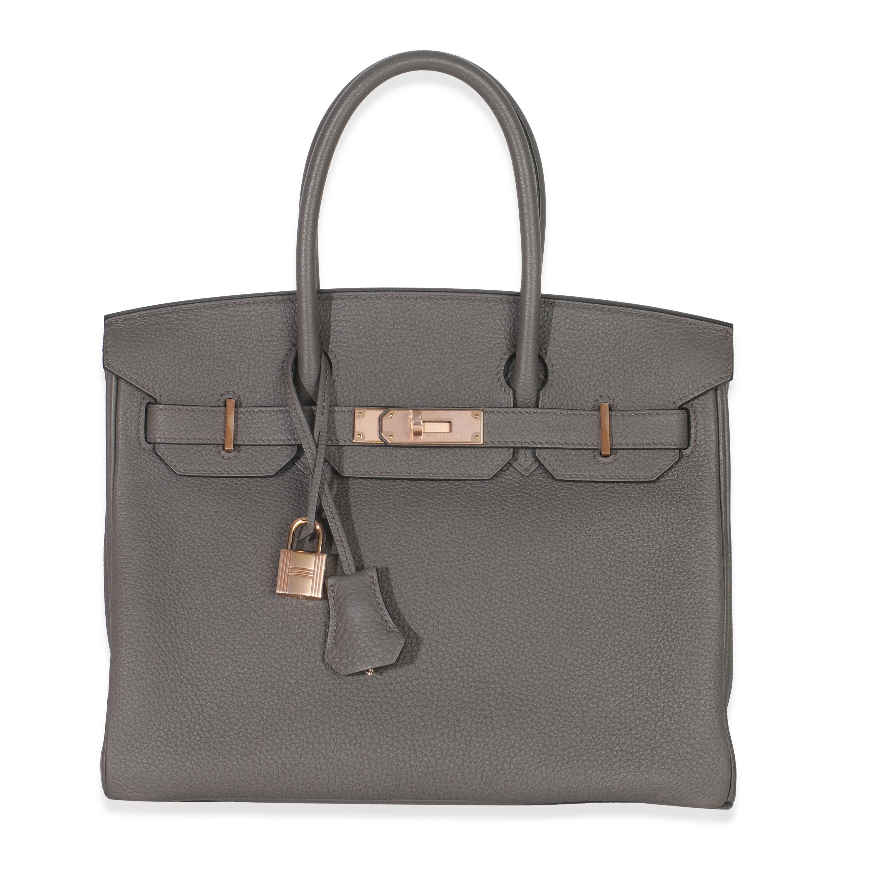 Hermes Etain Togo Birkin 30 RGHW