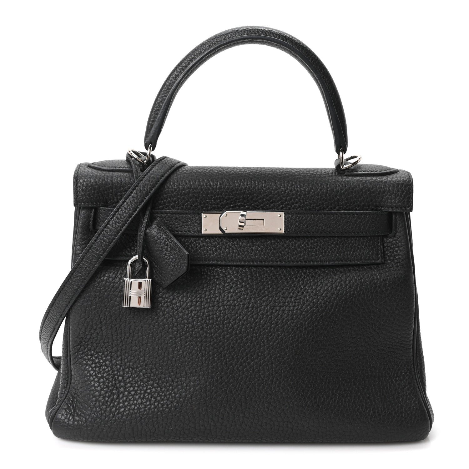 Hermes Togo Kelly Retourne 28 Black