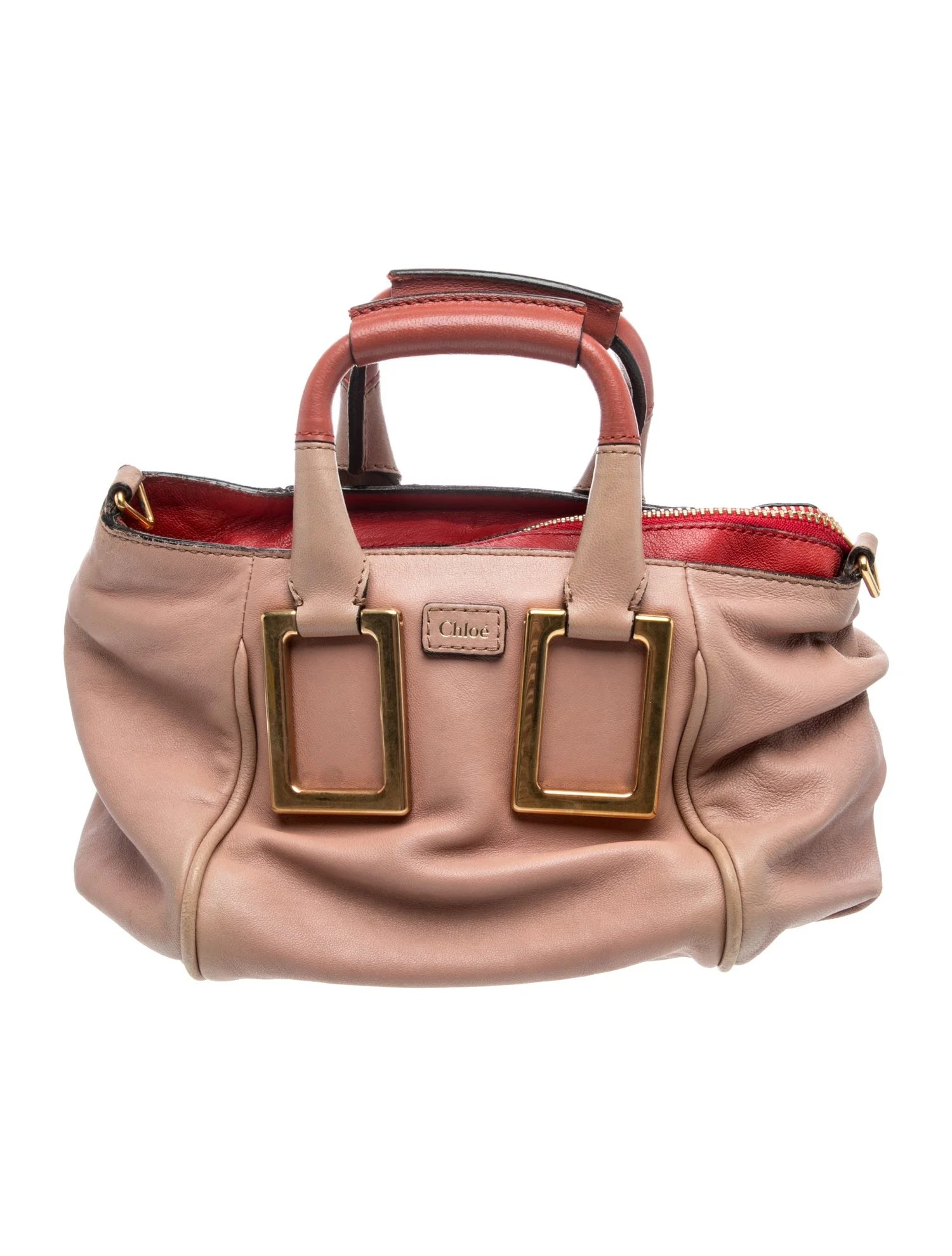 Leather Top Handle Bag