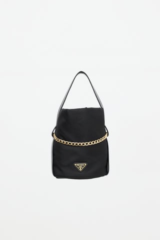 Re-Nylon Mini Petit Sac Noir Bag