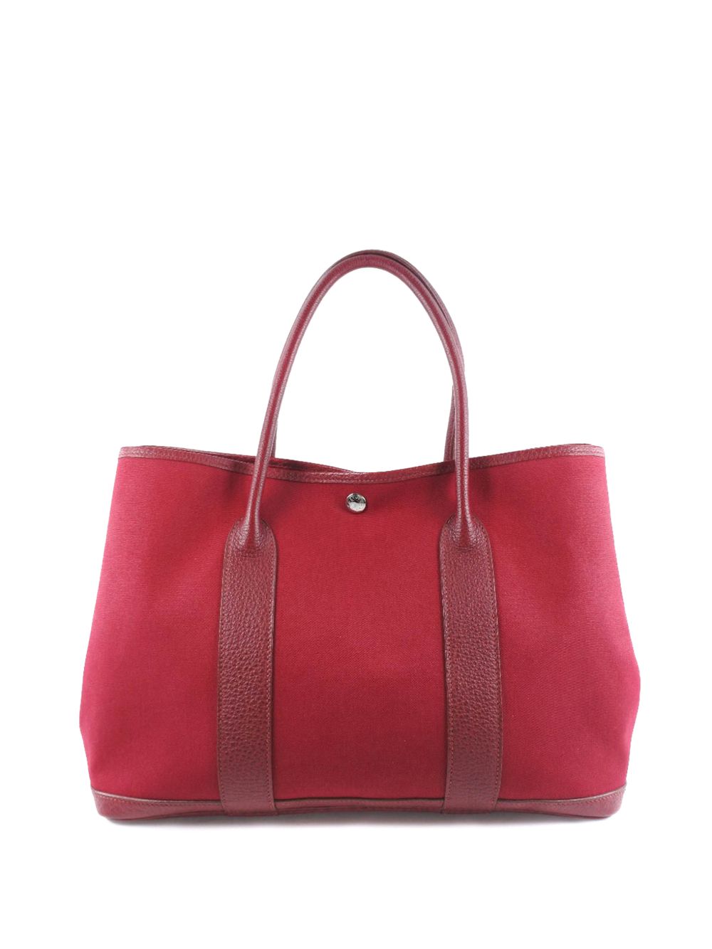 Hermes 2008 Toile and Negonda Garden Party 36 tote bag
