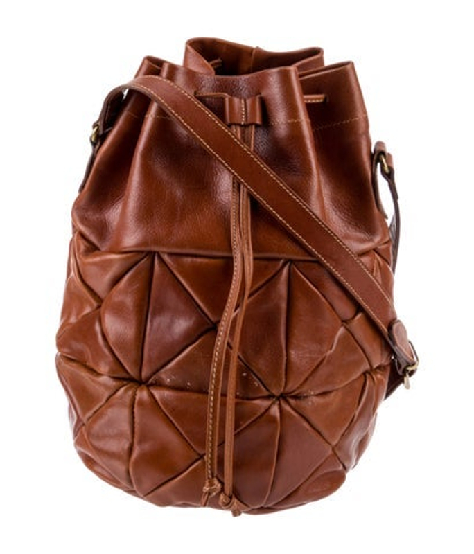 Furla Leather Bucket Bag