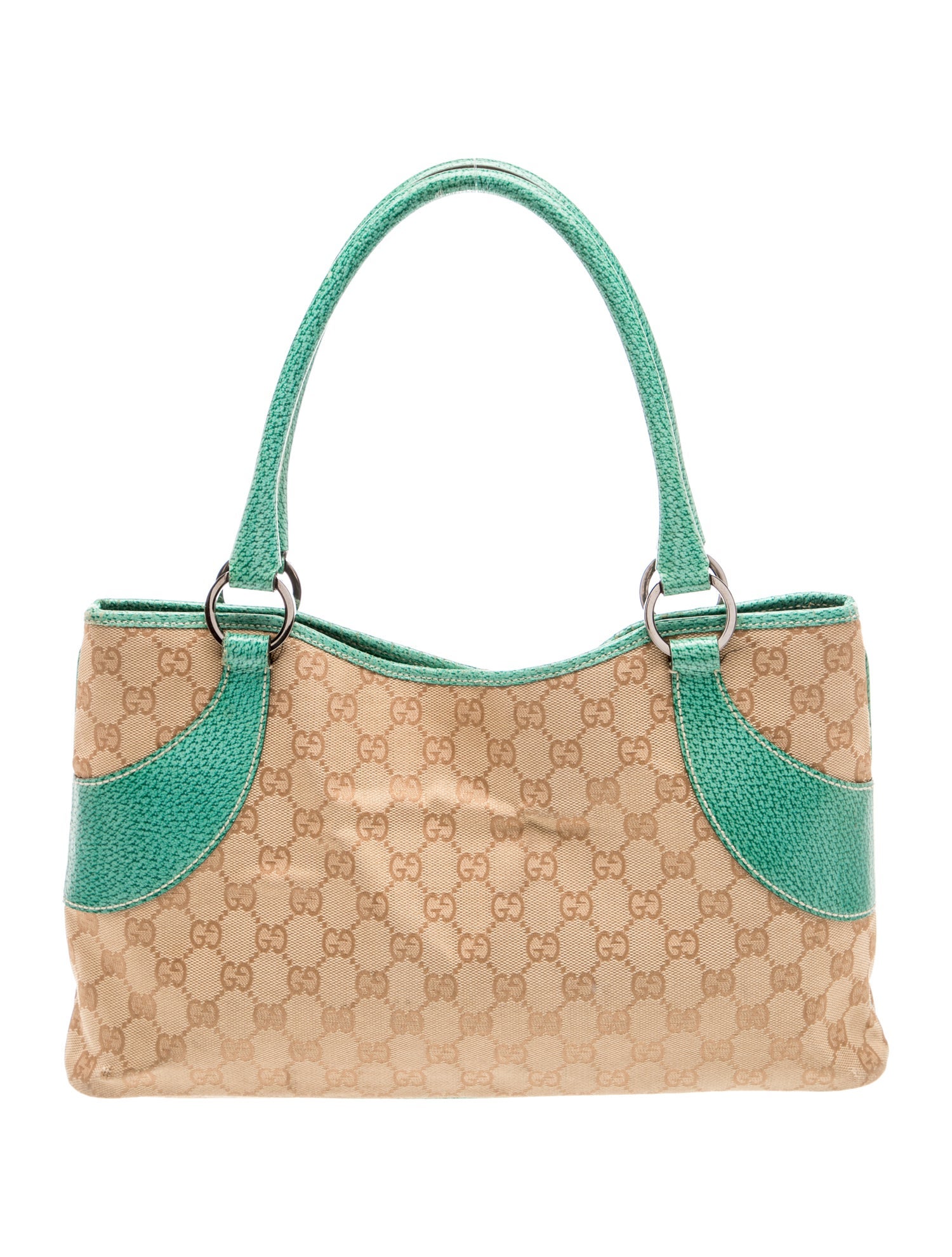 GG Canvas Shoulder Bag Vintage