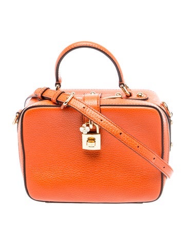 Leather Top Handle Bag