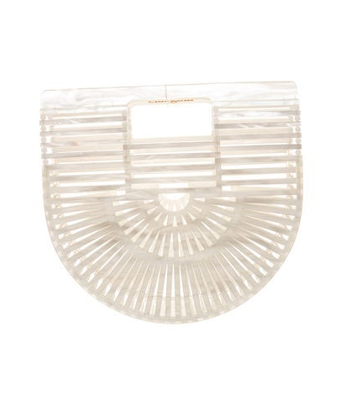 Cult Gaia Gaia Acrylic Top Handle Bag