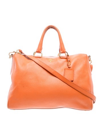 Vitello Daino Leather Top Handle Bag